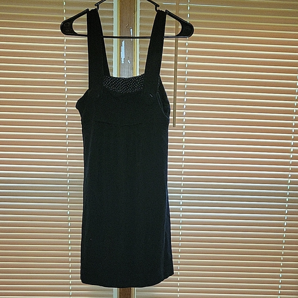 Eyeshadow Black and White Polka Dot Dress